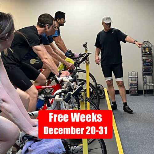 FREE computrainer studio cycling classes December 20-31 - Image 1