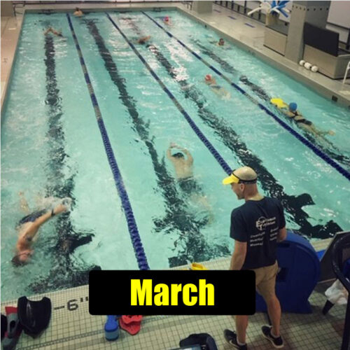 Masters Swimming Naperville - March