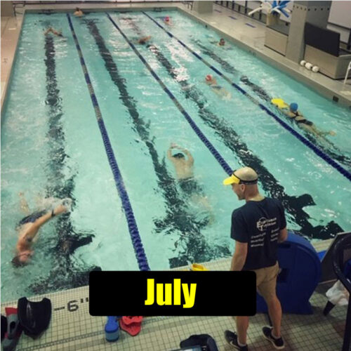 Masters Swimming Naperville - July - Image 1